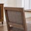 Chaises de salle à manger capitonnées Harvest avec pattes en métal et dossier haut-135411790