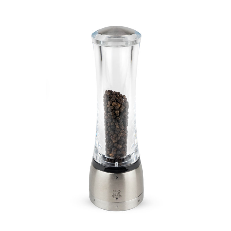 Peugeot Daman Pepper Mill, 8.25" H x 2.55" W x 2.55" D