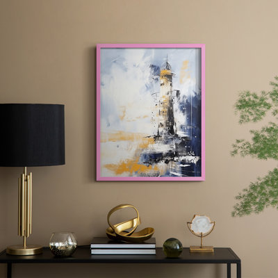 «NAUTICAL Series», impression encadrée en bois massif