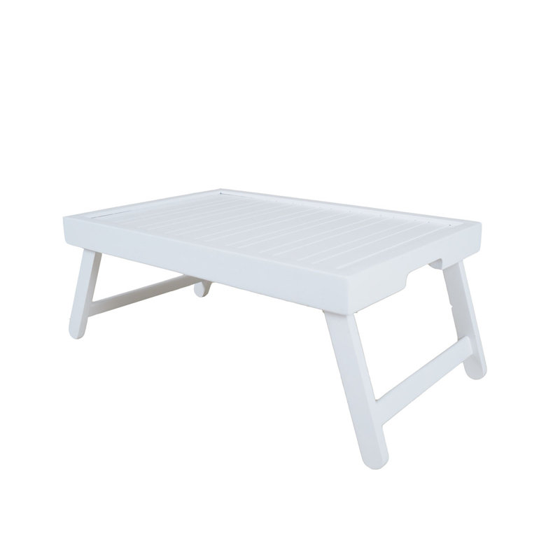 Hornberger Solid Wood Tray, White