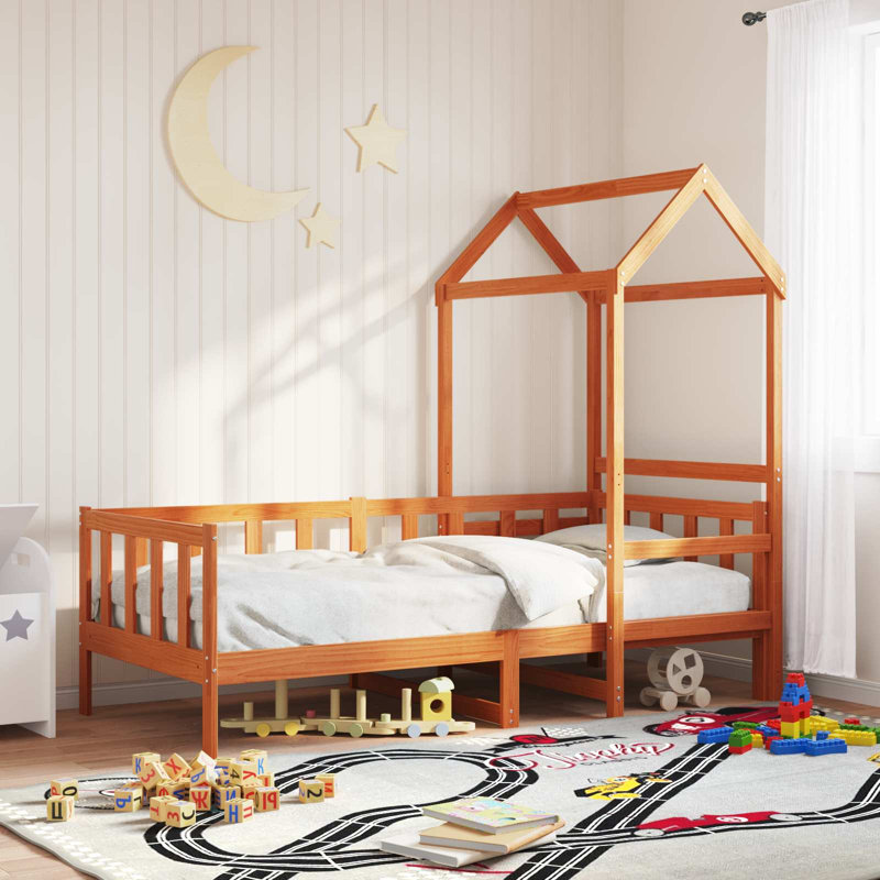 Daybed, European Single (90 x 200 cm), Wax Brown