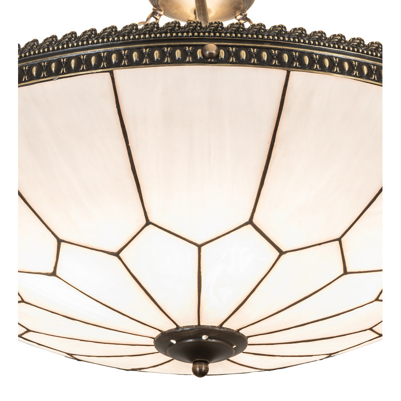6 - Light Semi Flush Mount