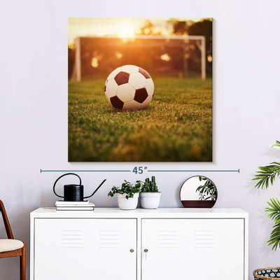 Ballon de soccer Sireci sur le terrain