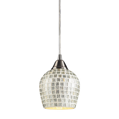 Rizal 1 - Light Nickel Single Pendant