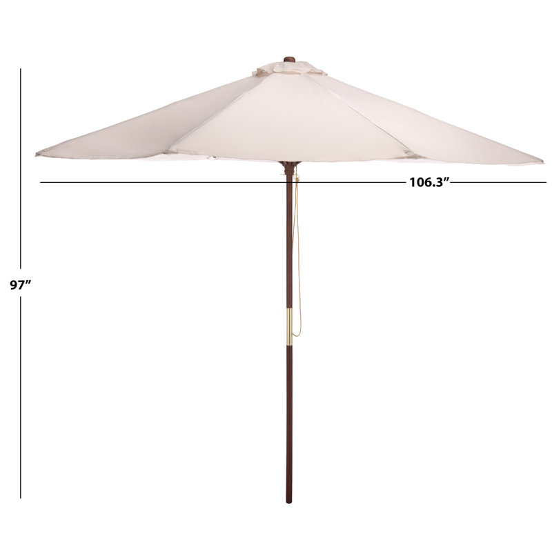 Parasol Wieren, Blanc