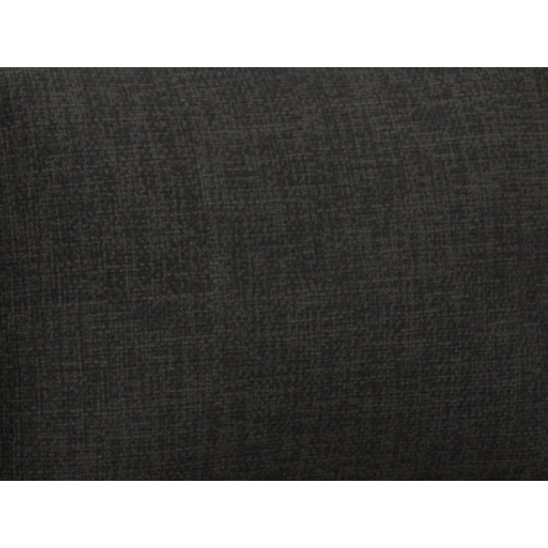 Vita Upholstered Pleated Wingback Bed, Queen, Black
