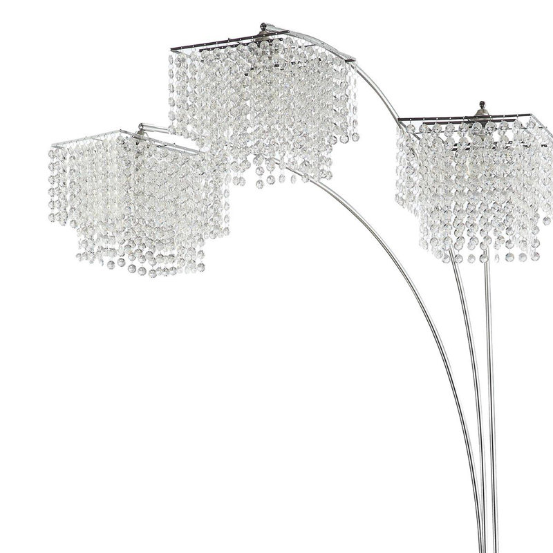 Lampe sur pied en cristal 90 pouces