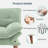 Serta 69" Upholstered Tufted Sofa Bed Convertible Futon -231208400