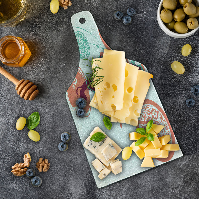 Planche à découper en verre trempé Ambesonne