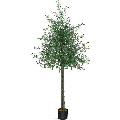 Olive artificielle en pot