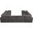 Atis Velvet U-Shaped Sectional Reversible-1359566003