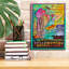 «Np Yellowstone» par Dean Russo, art mural sur toile-2105541208