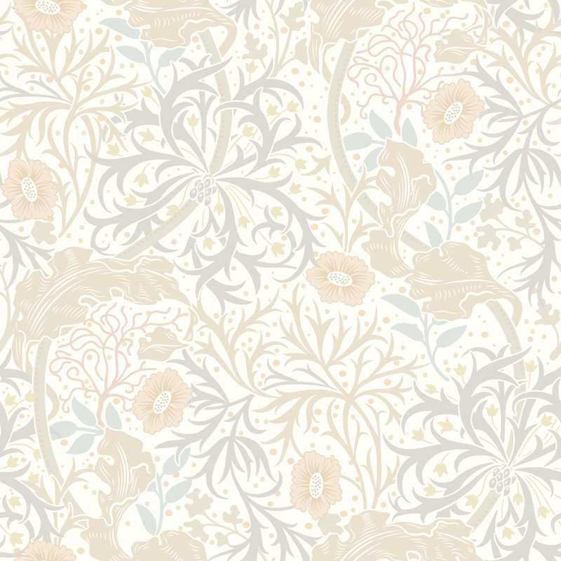 Padstow 10m x 50cm Wallpaper Roll, Natural