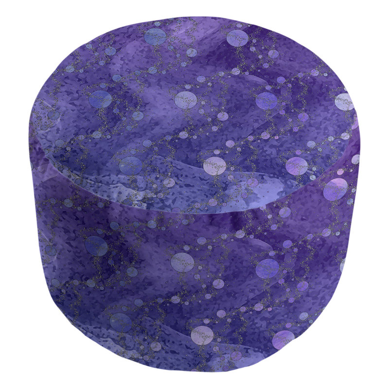 Repose-pieds Avicia, Gris / Mauve