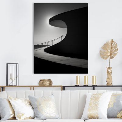 Mimalisme, bâtiment, paysage, impressions sur toile