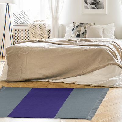 Chenille Striped Indoor Rug