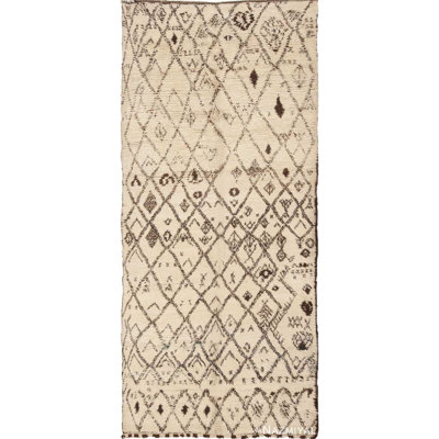 Moroccan One-of-a-Kind Runner 5'6" X 11'9" Hand Knotted Area Rug