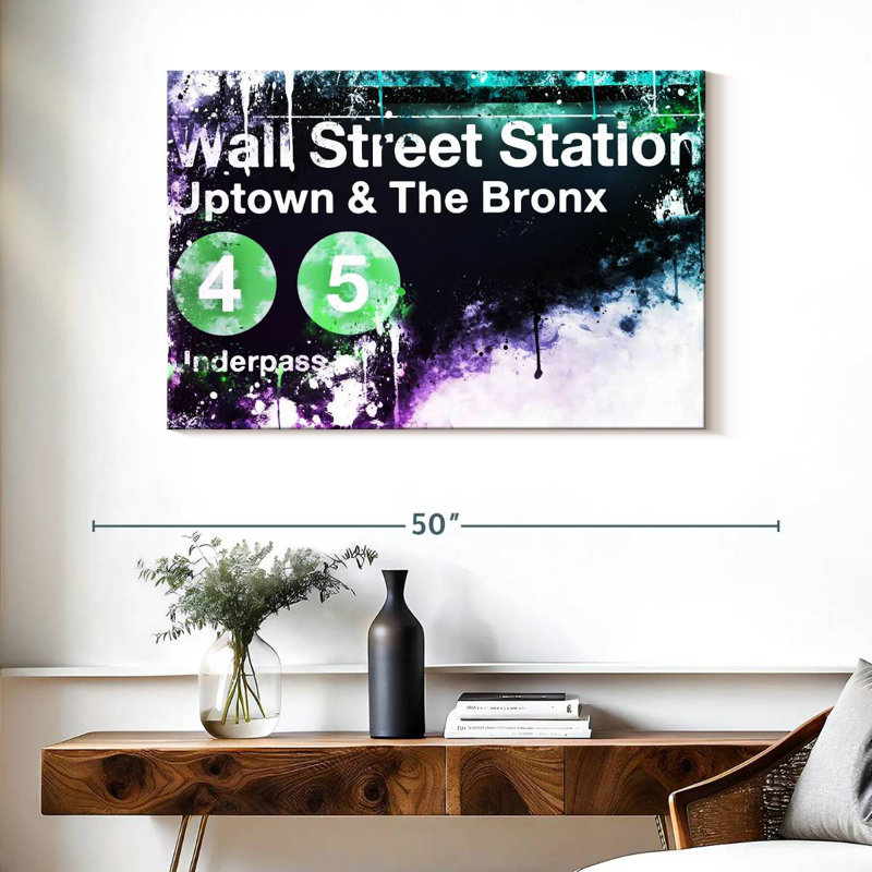 Mehar Wall Street Station, H 26 po x l 39 po