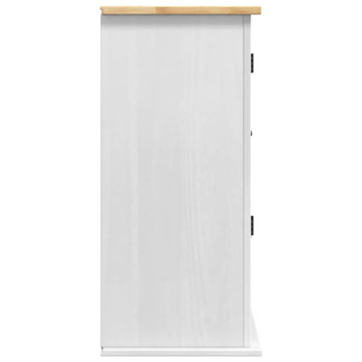 Solid Wood Wall Bathroom Cabinet