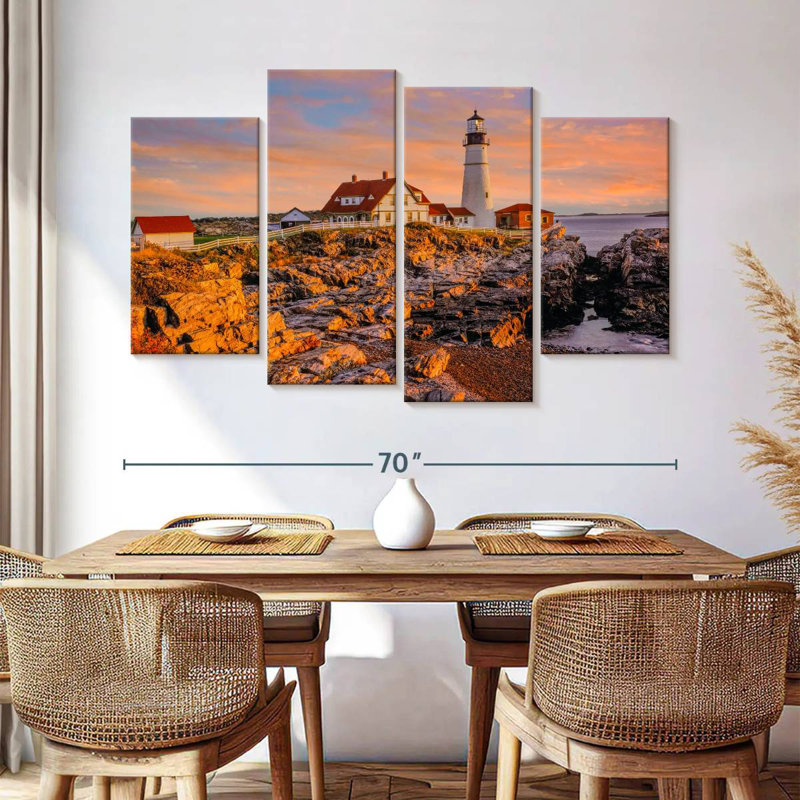 Phare d'Aletra Rocky Shore, H 42 po x l 68 po