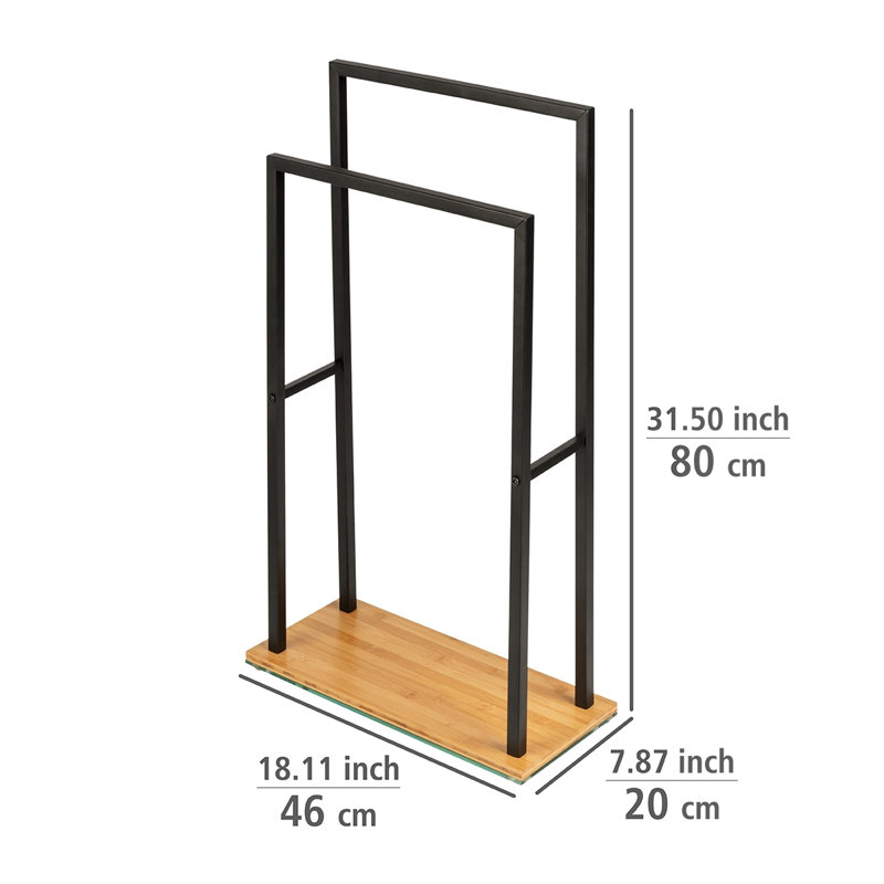 Bambusa Freestanding Towel Stand