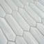 10,28 po X 12,52 po Carreau de mosaïque en verre brillant Picket