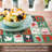 Christmas Countdown 4 Pack Reversible Easy Care Placemats