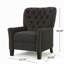 Fauteuil inclinable moderne en tissu-1603342804
