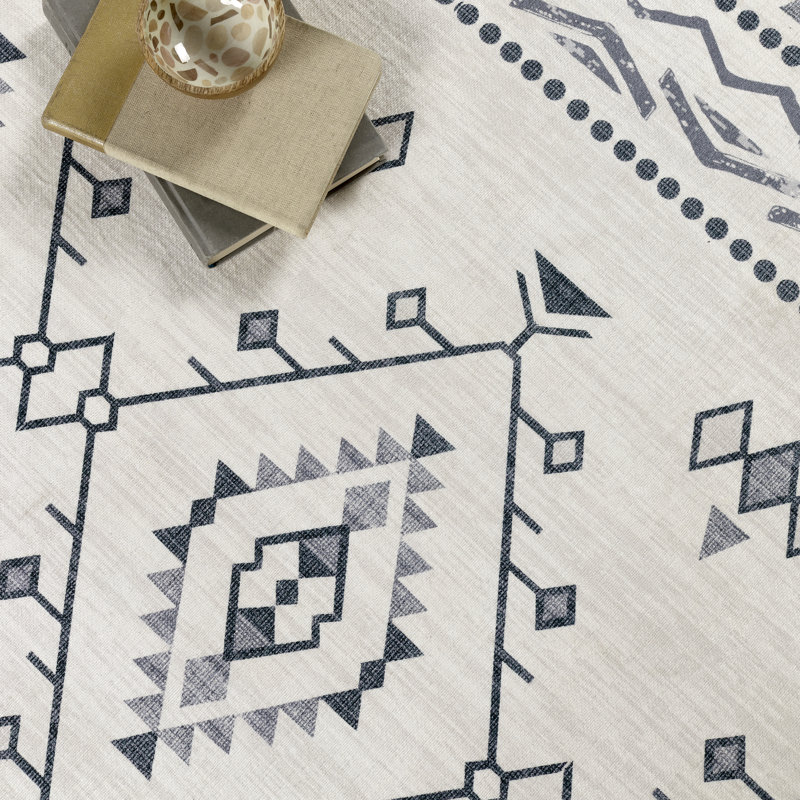 Zumbrota Moroccan Area Rug, Rectangle 80cm x 150cm