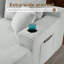 Canapé surdimensionné de 133 po en forme de nuage sans dossier avec méridienne, canapé modulaire en forme de U en velours côtelé avec siège profond 133 po, canapé confortable avec porte-gobelets et rangement, aucun assemblage requis - vert-354449696