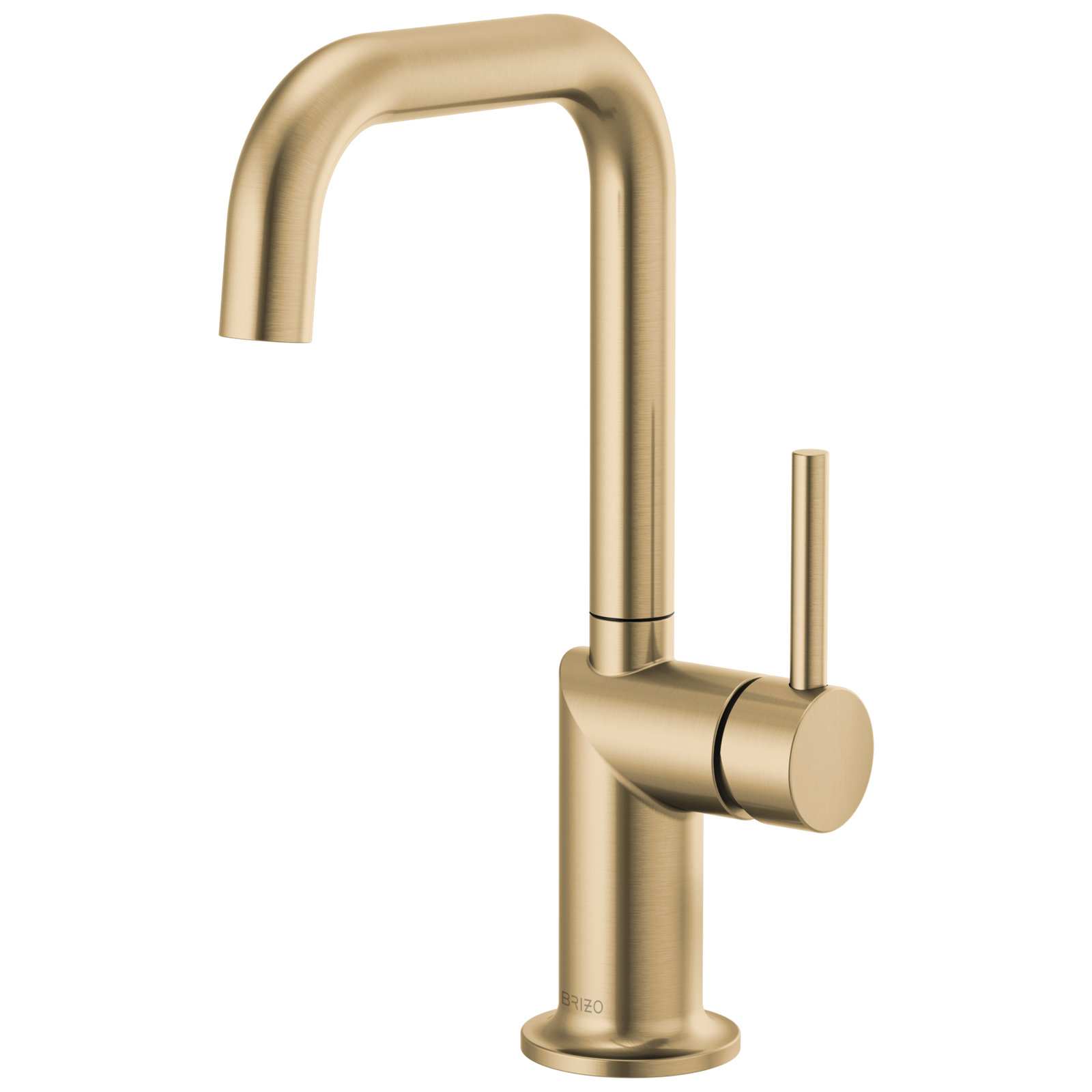Odin® Bar Faucet with Square Spout, Luxe Gold, Lever
