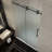 Langham 75" H Hinged Frameless Shower Door-18009267