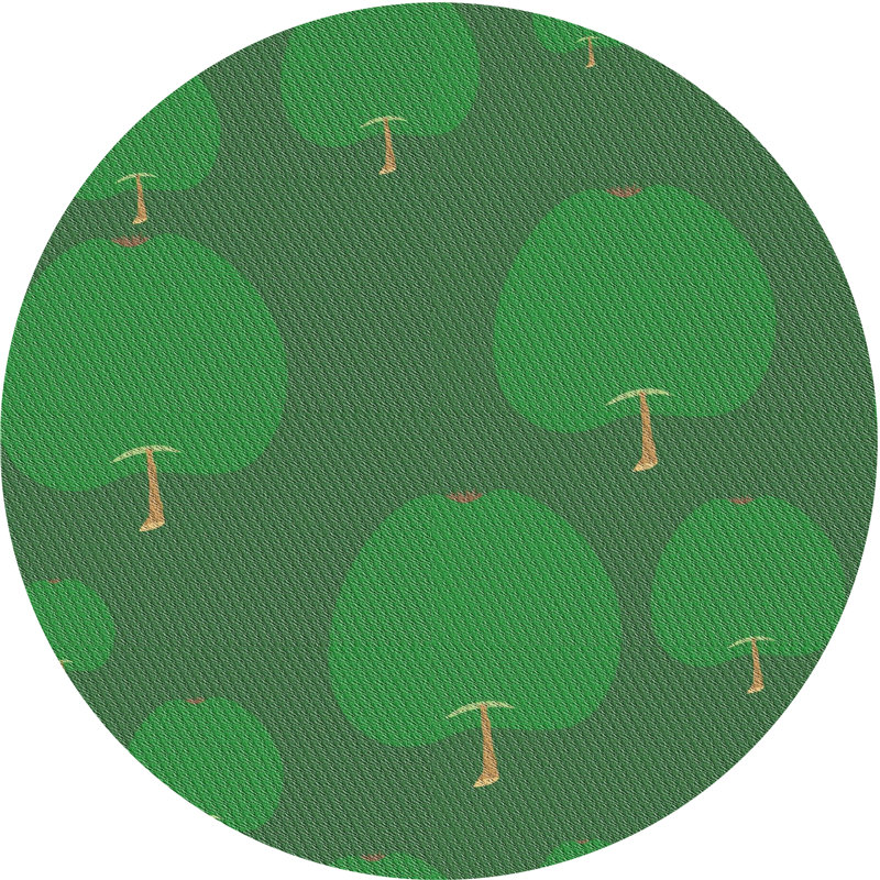 Tapis vert Eesha, Rond 8 pi