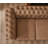 88.5" Chesterfield Sofa,faux Leather Couch Upholstered Sofa With Low Back,rolled Arm Nailhead Trim Classic 3 Seater Sofa-246801638
