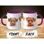 11oz Watercolour Schnauzer Design Coffee Mug-1093943387
