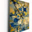 Horloge murale rétro rétro Sunset Expressionism I - Collages abstraits-99633831