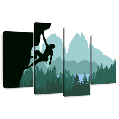 Sireci Rock Climber Silhouette