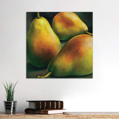 Tre Pere by Stefania Mottinelli - Wrapped Canvas Print