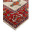 Tapis de couloir unique en laine noué à la main ivoire / rouge / bleu New Age 2 pi 6 po x 10 pi Jowan
