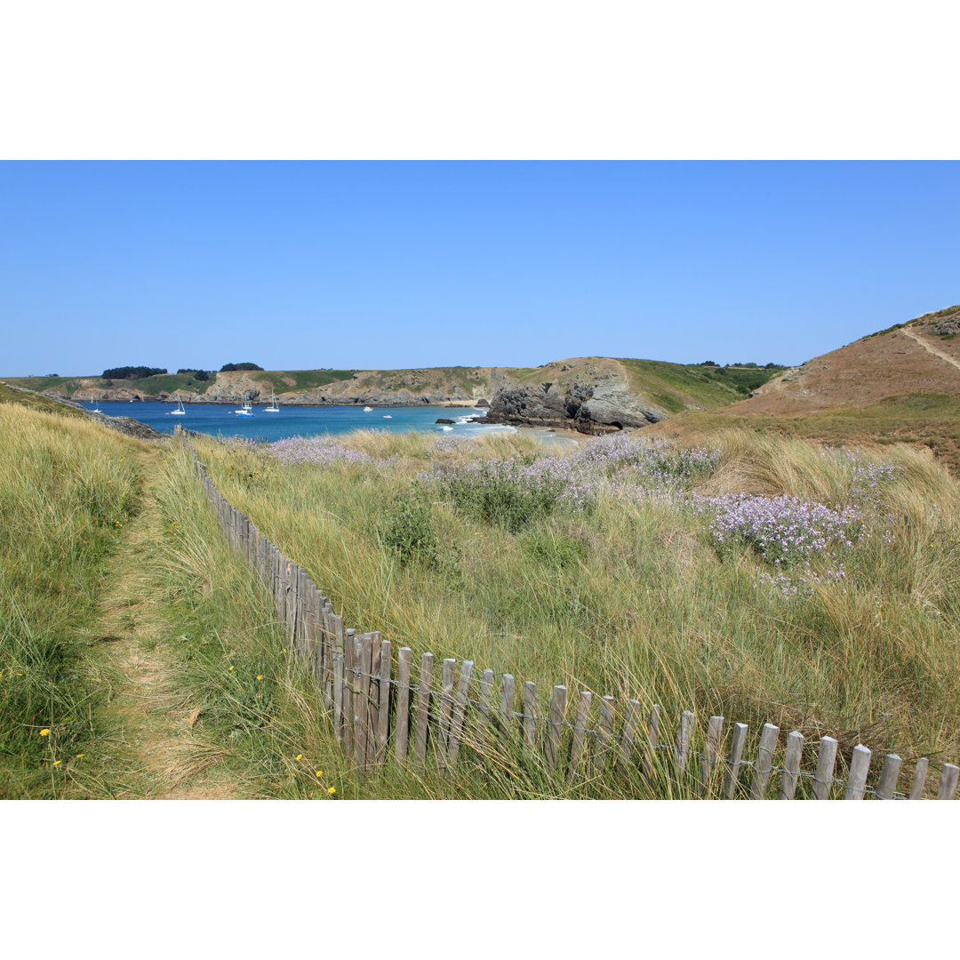 Bretonische Küste bei Belle-Ile-en-Mer, Frankreich by _laurent - Print