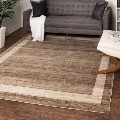 Tapis brun clair Songul