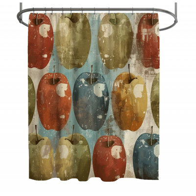 Country Apple Shower Curtain