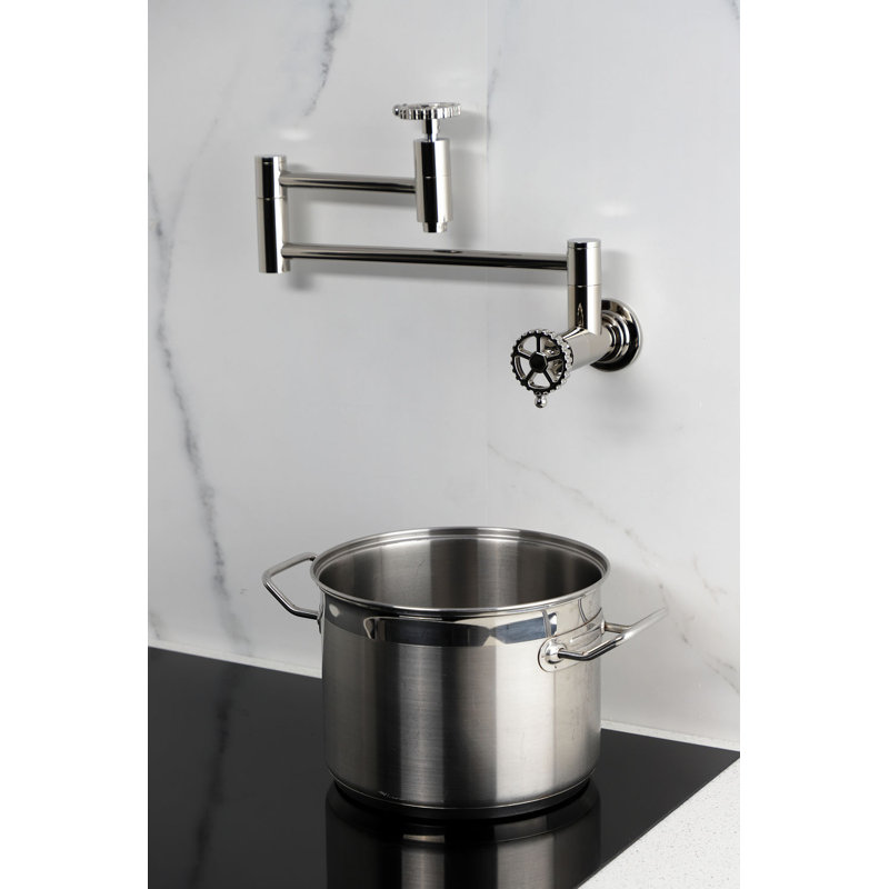 Remplisseur de pot Fuller, Nickel poli