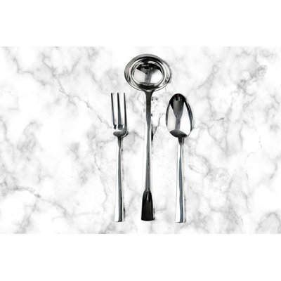 Atena 3 Piece Stainless Steel Hostess Set