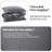 Embossed Microfiber Bedspread Set – All Seasoned Modern and Lightweight Bedding Set with Shams-122058457-122584921