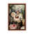 Toile avec cadre en bois classique
