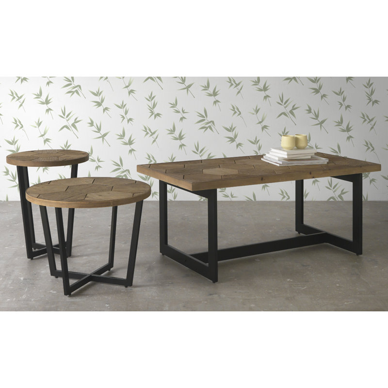 Shonta Cross Legs Coffee Table