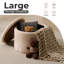 Repose-pieds moderne avec rangement, beige-1622617611