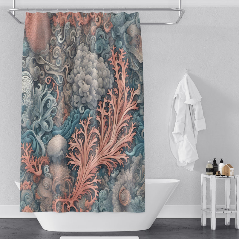 Rideau de douche SH00904, L 70 po x H 83 po