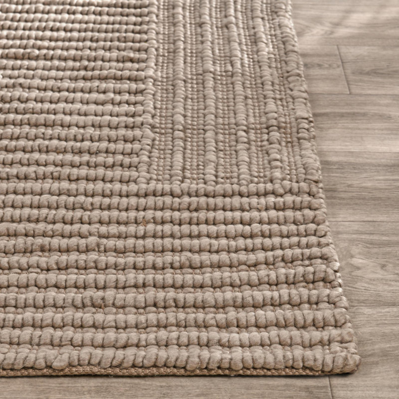 Clayton Geometric Area Rug in Beige, Rectangle 5' x 8'